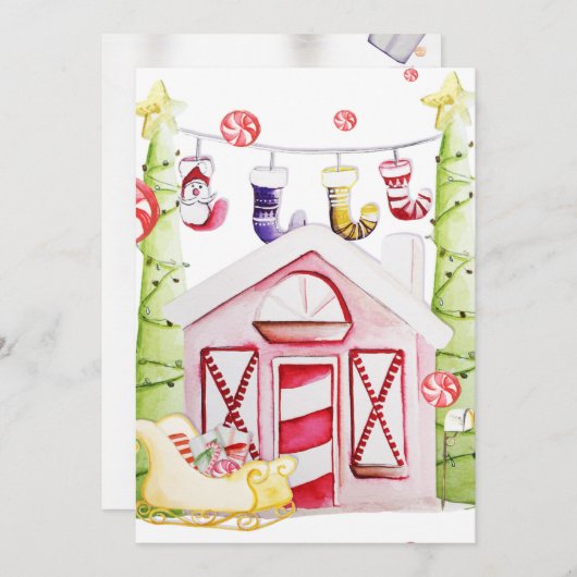 Da Gnomies Einladung (Vorne/Hinten)