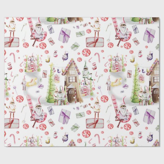 Da Gnomies Geschenkpapier (Flach)