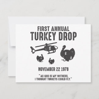 Da Gott mein Zeuge ist, dachte ich, dass Truthühne