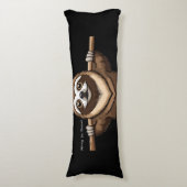 "Da hängen": Sloths ermutigende Worte Seitenschläferkissen (Vorderseite Vertikal)