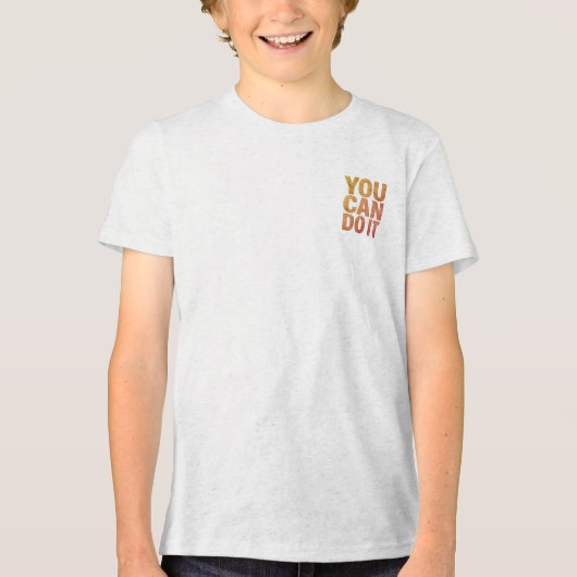 Da hängen Tri-Blend shirt (Vorderseite)