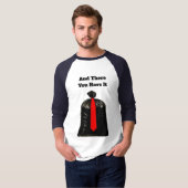Da hast du es Herren Basic T-Shirt (Vorne ganz)