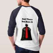 Da hast du es Herren Basic T-Shirt (Rückseite)