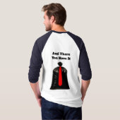 Da hast du es Herren Basic T-Shirt (Schwarz voll)