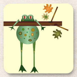 Da hineinhängend Tree Frog-Untersetzer Untersetzer