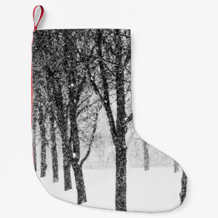 da ich mich auf die Seite der Bäume stelle Kleiner Weihnachtsstrumpf