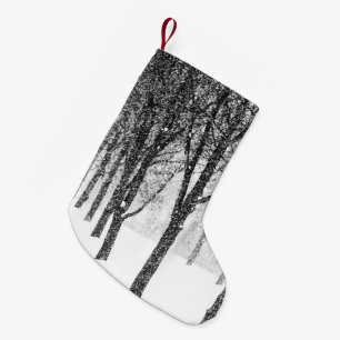 da ich mich auf die Seite der Bäume stelle Kleiner Weihnachtsstrumpf