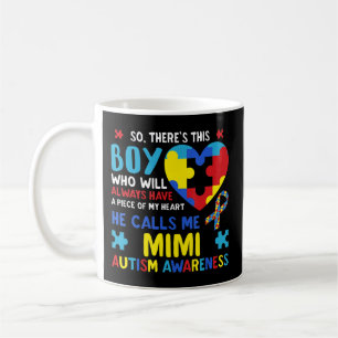 Da ist also dieser Junge, der immer ein Stück O ha Kaffeetasse