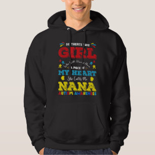 Da ist also dieses Mädchen, das immer ein Stück ha Hoodie