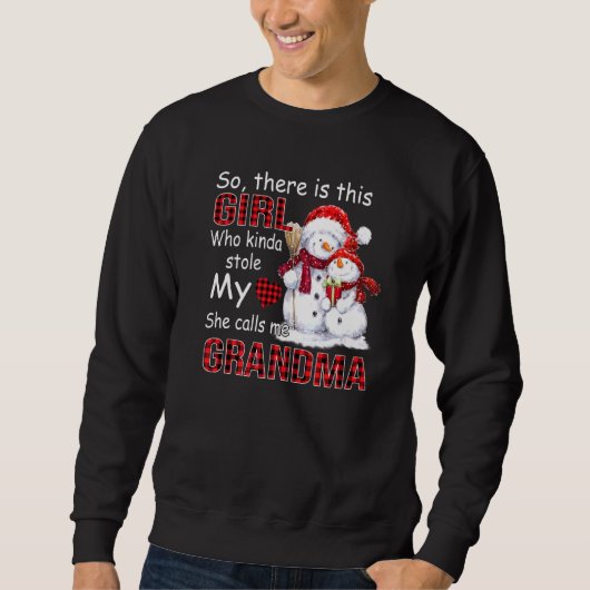 Da ist also dieses Mädchen, das mir mein Herz gest Sweatshirt (Vorderseite)