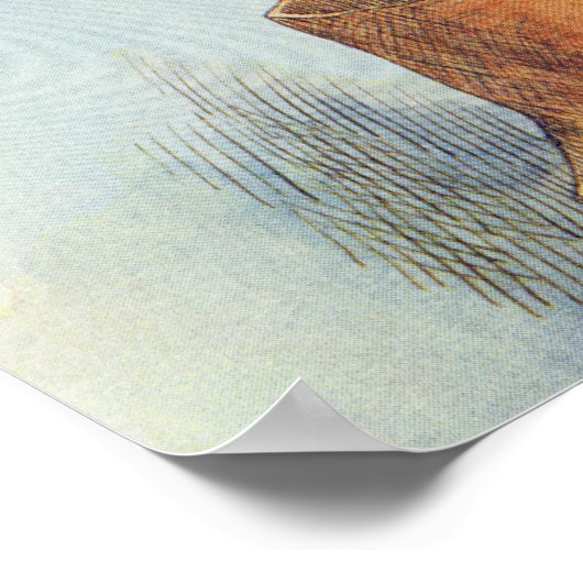 Da ist Bill!' Poster (Ecke)