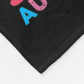 Da ist dieser Junge, den er Mimi Autismus-Bewussts Fleecedecke (Ecke)