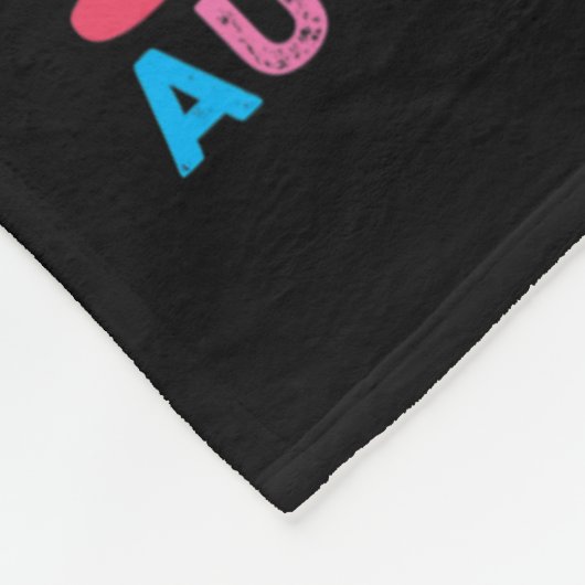 Da ist dieser Junge, den er Mimi Autismus-Bewussts Fleecedecke (Ecke)