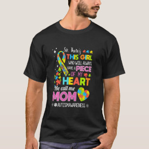 Da ist dieses Mädchen, das immer ein Stück von mei T-Shirt