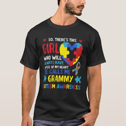 Da ist dieses Mädchen, das sie mich Grammy Gigi Au T-Shirt (Vorderseite)