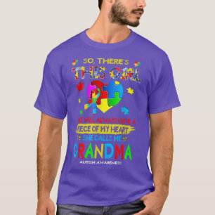 Da ist dieses Mädchen, das sie mich Oma Autismus A T-Shirt