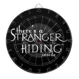 Da ist ein Fremder Dartscheibe