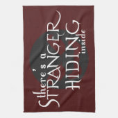 Da ist ein Fremder Handtuch (Vertikal)