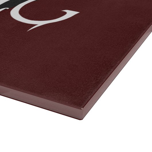 Da ist ein Fremder Schneidebrett (Ecke)