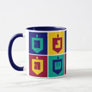 Da ist ein großes Wunder passiert! Hanukkah Dreid Tasse