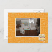 Da ist ein Hase in meinem Essen. Postkarte (Vorne/Hinten)