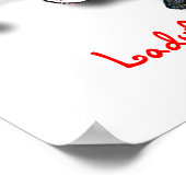 Da ist ein Ladybug auf meinem Poster! Poster (Ecke)