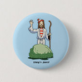 Da ist Jesus! Button (Vorderseite)