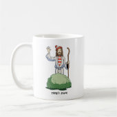Da ist Jesus! Kaffeetasse (Links)