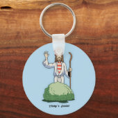 Da ist Jesus! Schlüsselanhänger (Vorderseite)