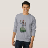 Da ist Jesus! Sweatshirt (Vorne ganz)