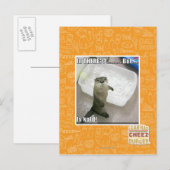 Da? Ist kalt! Postkarte (Vorne/Hinten)