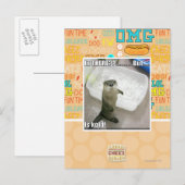Da? Ist kalt! Postkarte (Vorne/Hinten)