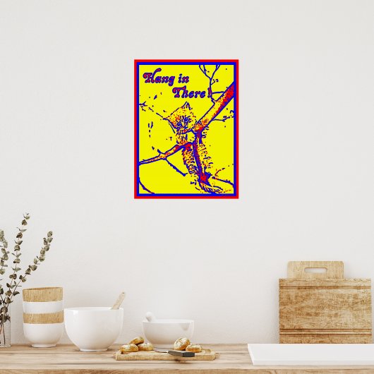 Da ist Kitty Poster (Küche)