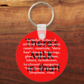 Da ist MILK drin!, Butterfett, Butteröl, a... Schlüsselanhänger (Vorderseite)