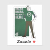 Da ist Sheldon. Aufkleber (Blatt)