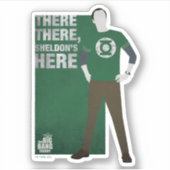 Da ist Sheldon. Aufkleber (Vorderseite)