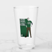 Da ist Sheldon. Glas (Vorderseite)