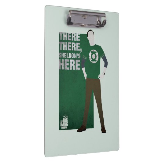 Da ist Sheldon. Klemmbrett (Rechts)