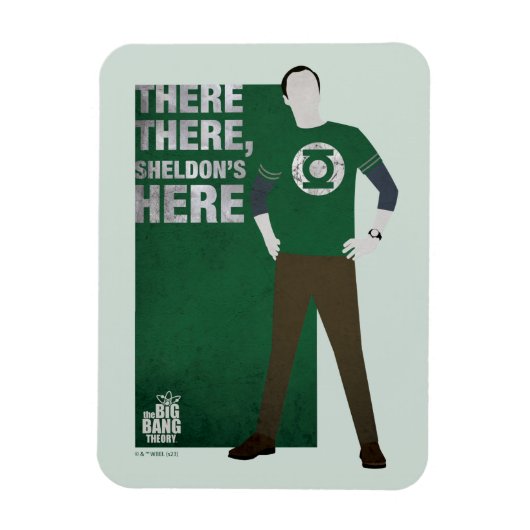 Da ist Sheldon. Magnet (Vertikal)