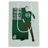 Da ist Sheldon. Mittlere Geschenktüte (Rückseite)