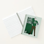 Da ist Sheldon. Notizblock (Innenseite)