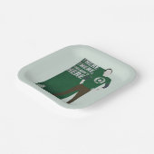 Da ist Sheldon. Pappteller (Gewinkelt)