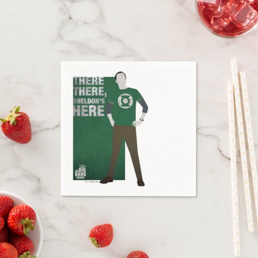 Da ist Sheldon. Serviette (Beispiel)