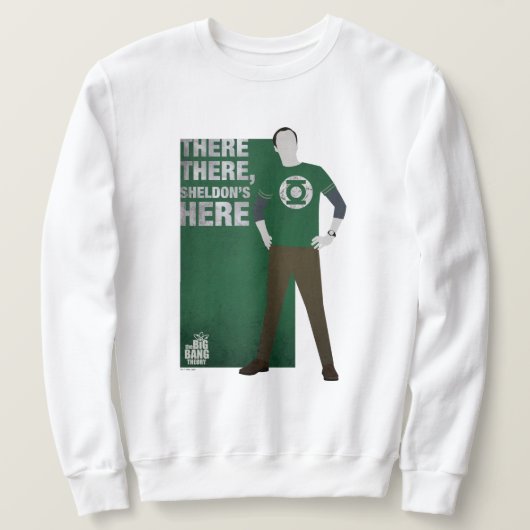 Da ist Sheldon. Sweatshirt (Design vorne)
