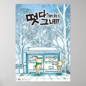 Da ist sie! Original Poster der Serie Doki & Nabi (Vorne)