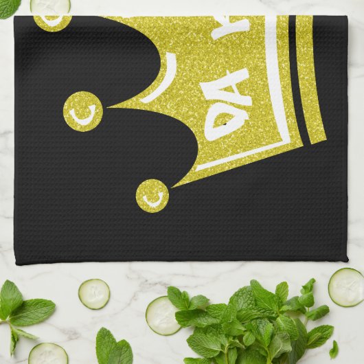 DA-König Geschirrtuch (Gefaltet)