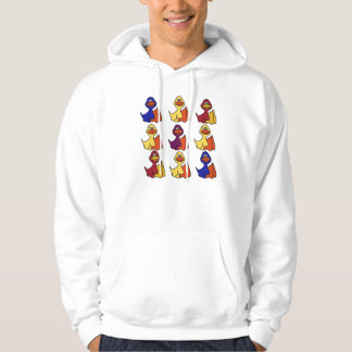 DA, künstlerisches Enten-Shirt Hoodie