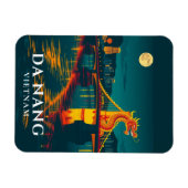 Da Nang Dragon Bridge Vietnam Travel Magnet (Horizontal)