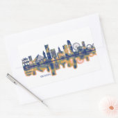 Da Nang Skyline Rechteckiger Aufkleber (Umschlag)