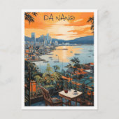 Da Nang Vietnam Reise Ästhetik Postkarte (Vorderseite)